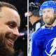 Steph Curry (l.) and Steven Stamkos